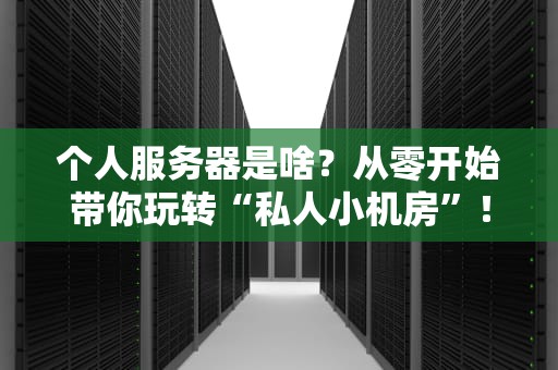 个人服务器是啥？从零开始带你玩转“私人小机房”！