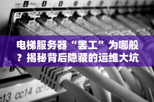 电梯服务器“罢工”为哪般？揭秘背后隐藏的运维大坑！