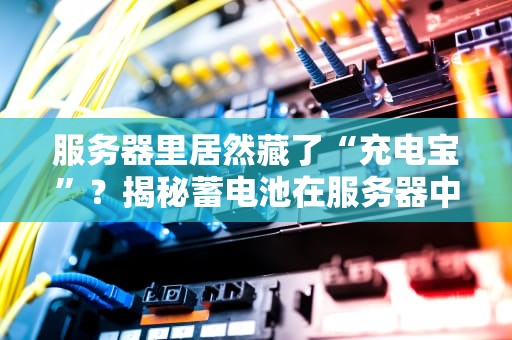 服务器里居然藏了“充电宝”？揭秘蓄电池在服务器中的神奇作用！