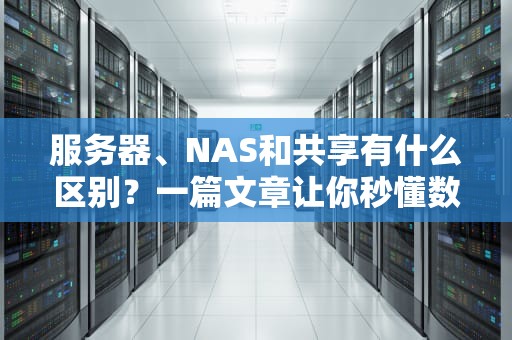 服务器、NAS和共享有什么区别？一篇文章让你秒懂数据存储的“三兄弟”