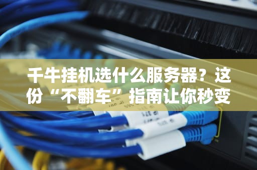 千牛挂机选什么服务器？这份“不翻车”指南让你秒变老司机！