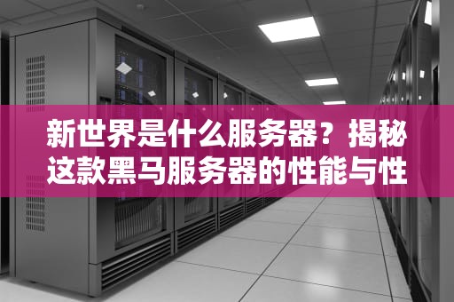 新世界是什么服务器？揭秘这款黑马服务器的性能与性价比！