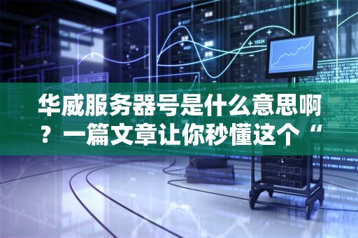 华威服务器号是什么意思啊？一篇文章让你秒懂这个“神秘代号”！