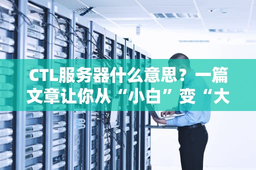 CTL服务器什么意思？一篇文章让你从“小白”变“大神”！
