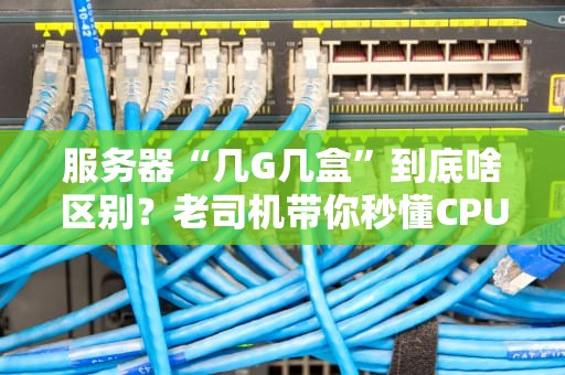 服务器“几G几盒”到底啥区别？老司机带你秒懂CPU与内存的玄机！