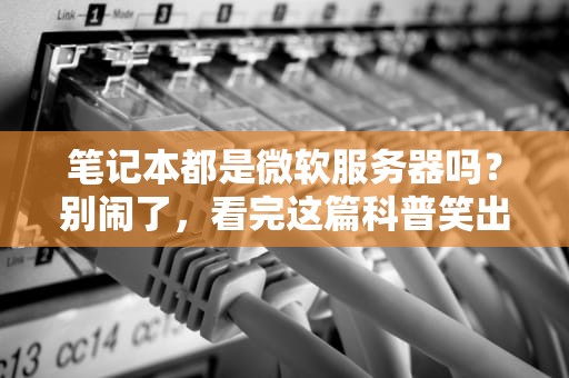 笔记本都是微软服务器吗？别闹了，看完这篇科普笑出腹肌！