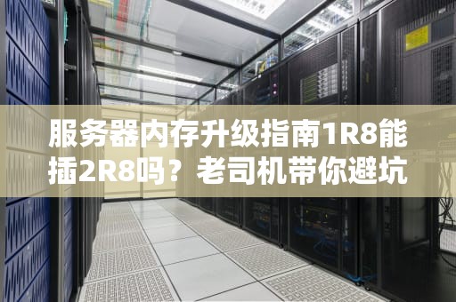 服务器内存升级指南1R8能插2R8吗？老司机带你避坑！