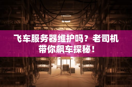 飞车服务器维护吗？老司机带你飙车探秘！