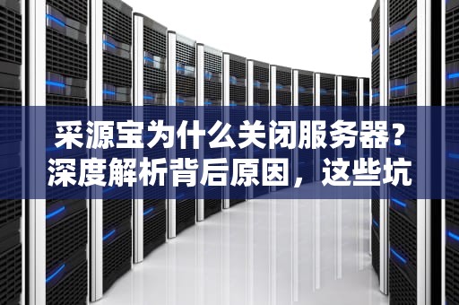 采源宝为什么关闭服务器？深度解析背后原因，这些坑你可能也踩过！