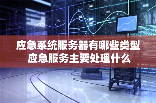 应急系统服务器有哪些类型 应急服务主要处理什么