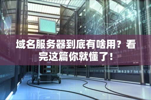 域名服务器到底有啥用？看完这篇你就懂了！