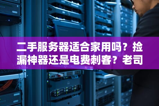 二手服务器适合家用吗？捡漏神器还是电费刺客？老司机带你算清这笔账！