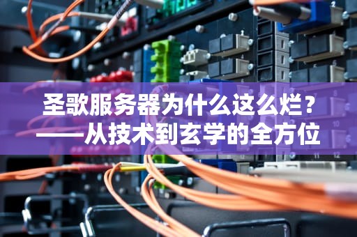 圣歌服务器为什么这么烂？——从技术到玄学的全方位吐槽