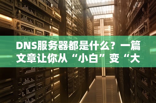 DNS服务器都是什么？一篇文章让你从“小白”变“大神”
