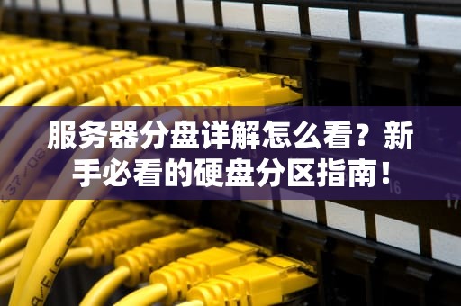 服务器分盘详解怎么看？新手必看的硬盘分区指南！