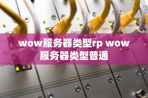 wow服务器类型rp wow服务器类型普通