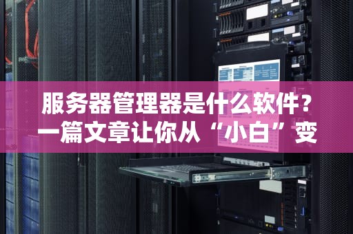 服务器管理器是什么软件？一篇文章让你从“小白”变“大神”！