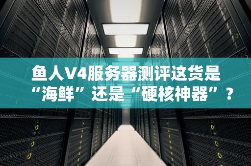 鱼人V4服务器测评这货是“海鲜”还是“硬核神器”？（附真实性能大揭秘）