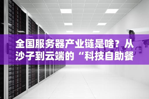 全国服务器产业链是啥？从沙子到云端的“科技自助餐”全揭秘！