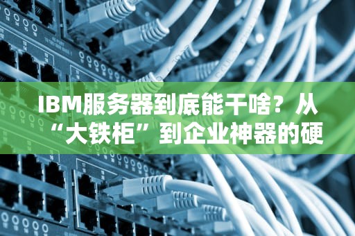 IBM服务器到底能干啥？从“大铁柜”到企业神器的硬核科普！
