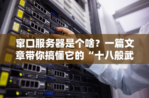 窜口服务器是个啥？一篇文章带你搞懂它的“十八般武艺”！