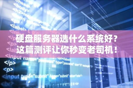 硬盘服务器选什么系统好？这篇测评让你秒变老司机！