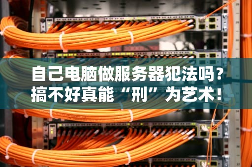 自己电脑做服务器犯法吗？搞不好真能“刑”为艺术！