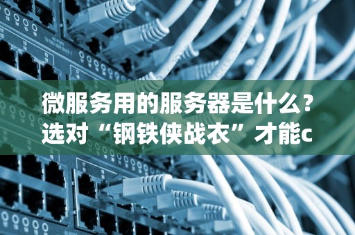 微服务用的服务器是什么？选对“钢铁侠战衣”才能carry全场！