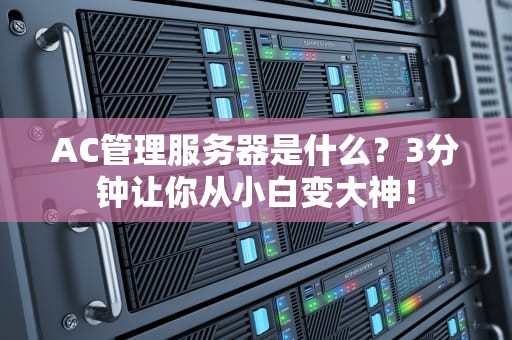 AC管理服务器是什么？3分钟让你从小白变大神！