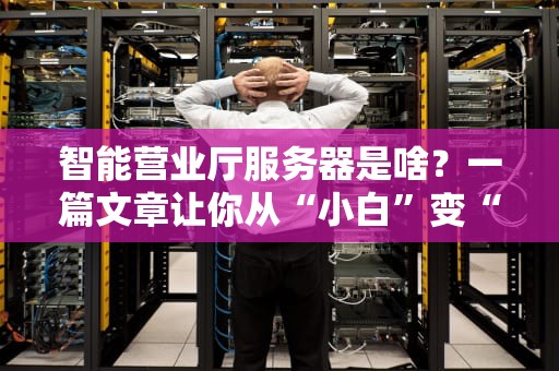 智能营业厅服务器是啥？一篇文章让你从“小白”变“大神”！