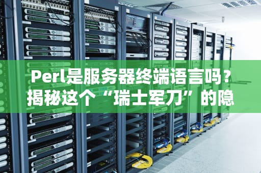 Perl是服务器终端语言吗？揭秘这个“瑞士军刀”的隐藏技能！