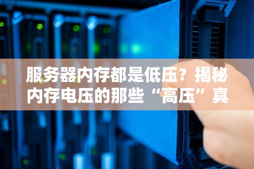 服务器内存都是低压？揭秘内存电压的那些“高压”真相！