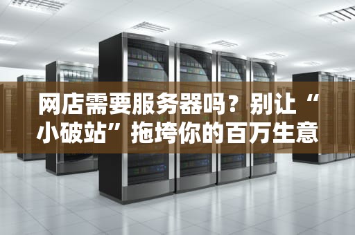 网店需要服务器吗？别让“小破站”拖垮你的百万生意！