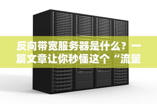 反向带宽服务器是什么？一篇文章让你秒懂这个“流量指挥家”