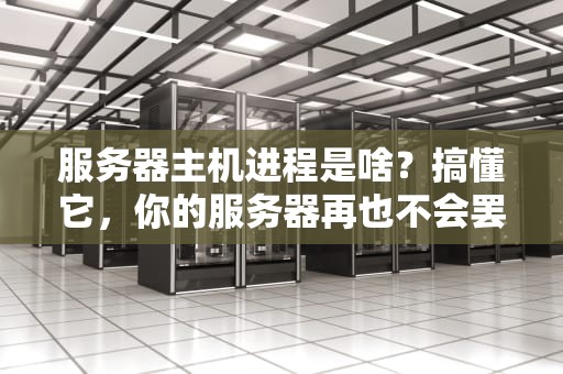 服务器主机进程是啥？搞懂它，你的服务器再也不会罢工！