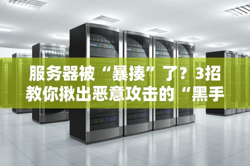 服务器被“暴揍”了？3招教你揪出恶意攻击的“黑手”！