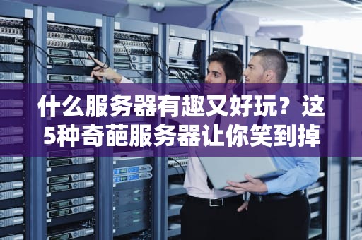 什么服务器有趣又好玩？这5种奇葩服务器让你笑到掉线！