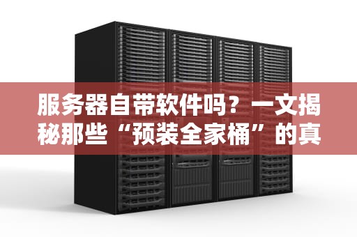 服务器自带软件吗？一文揭秘那些“预装全家桶”的真相！