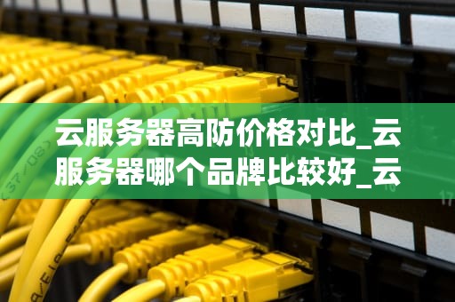 云服务器高防价格对比_云服务器哪个品牌比较好_云服务器高防价格对比及选择指南