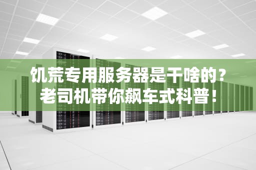 饥荒专用服务器是干啥的？老司机带你飙车式科普！