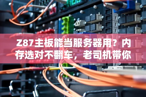 Z87主板能当服务器用？内存选对不翻车，老司机带你避坑！