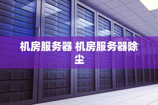 机房服务器 机房服务器除尘