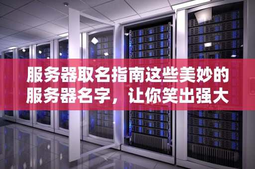 服务器取名指南这些美妙的服务器名字，让你笑出强大！