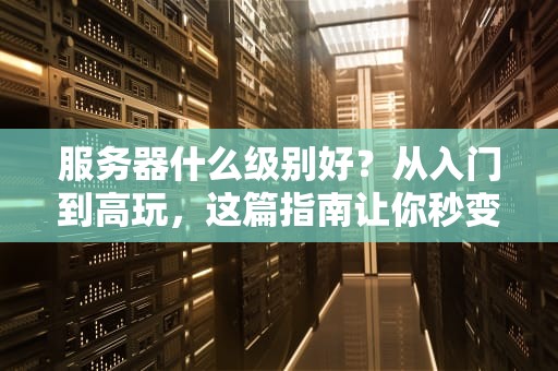 服务器什么级别好？从入门到高玩，这篇指南让你秒变老司机！