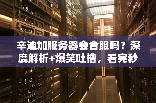 辛迪加服务器会合服吗？深度解析+爆笑吐槽，看完秒懂！