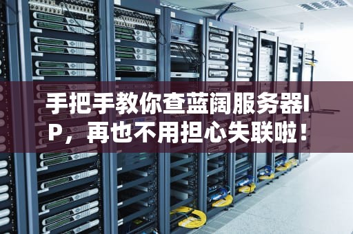 手把手教你查蓝阔服务器IP，再也不用担心失联啦！