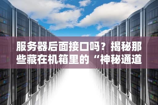 服务器后面接口吗？揭秘那些藏在机箱里的“神秘通道”
