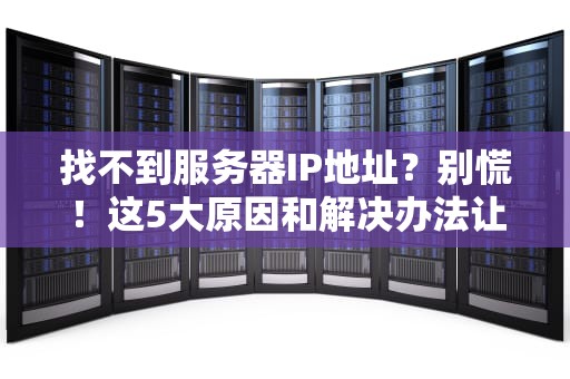 找不到服务器IP地址？别慌！这5大原因和解决办法让你秒变运维大神！