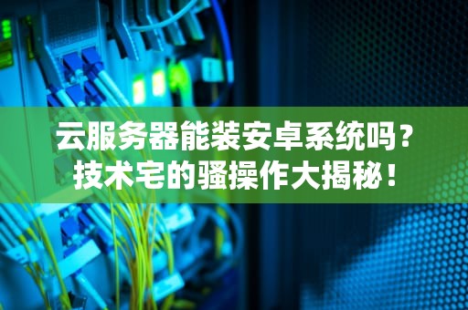 云服务器能装安卓系统吗？技术宅的骚操作大揭秘！