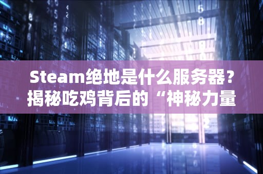 Steam绝地是什么服务器？揭秘吃鸡背后的“神秘力量”